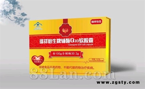 瑞祥怡生牌辅酶Q10软胶囊 高含量辅酶30g