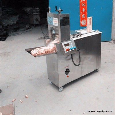冻肉切片机全自动数控牛羊肉切卷机商用刨肉机阿胶切片机厂家直销