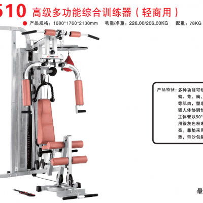 西安健身器材艾威**多功能综合训练器GM8510