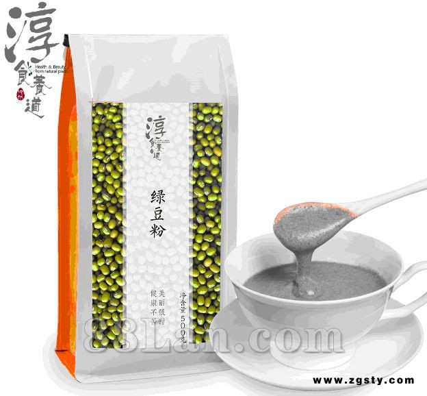 淳食养道 绿豆粉 500g