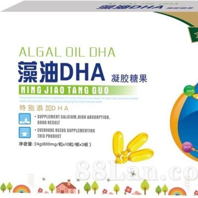 藻油DHA凝胶糖果